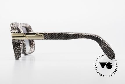 Cazal 607 Leather Snakeskin Limited Edition, high-class, precious and extraordinary; a real legend, Made for Men