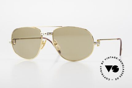 Cartier Romance Santos - L Mystic Cartier Sun Lenses Details