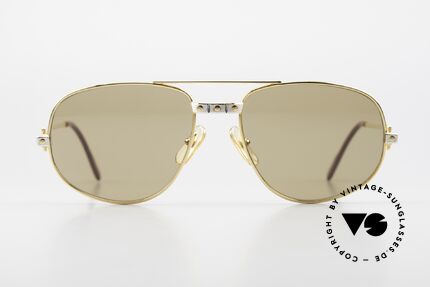 Cartier Romance Santos - L Mystic Cartier Sun Lenses, mod. "Romance" was launched in 1986 and made till 1997, Made for Men