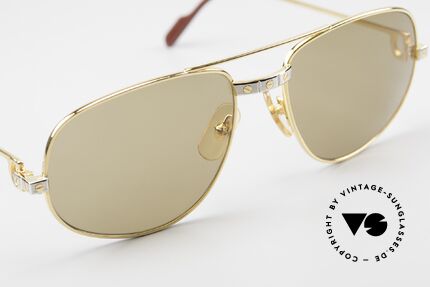 Cartier Romance Santos - L Mystic Cartier Sun Lenses, mysterious mineral sun lenses with HIDDEN Cartier logo, Made for Men