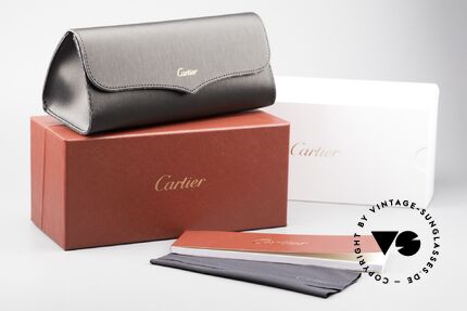 Cartier Santos De Cartier Wooden Shades Polarized, Size: medium, Made for Men