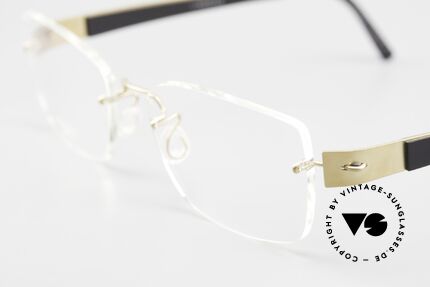 Lindberg 2285 Spirit Titan Rimless Frame Ladies & Gents, resilient & flexible frame (lens shape can be modified), Made for Men and Women