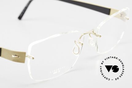 Lindberg 2285 Spirit Titan Rimless Frame Ladies & Gents, unworn, NOS, with an original hard case by Lindberg, Made for Men and Women