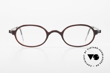 Lindberg 1012 Acetanium Ladies & Gents Frame Oval, designer eyeglass-frame for women and men likewise, Made for Men and Women