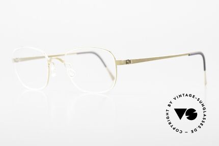 Lindberg 9538 Strip Titanium Classic Glasses Men & Women, light as a feather but extremely stable & very durable, Made for Men and Women