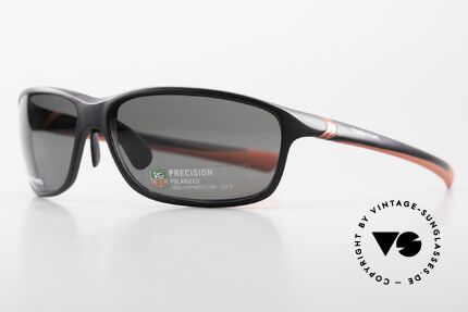 Tag Heuer 6021 Precision Polarized Sports Shades Men, with anti-reflective POLARIZED sun lenses, 100% UV, Made for Men