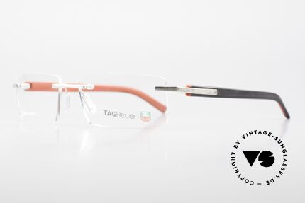 Tag Heuer 8110 Trends Rimless Men's Eyeglasses, 1st class comfort thanks to flexible spring hinges, Made for Men