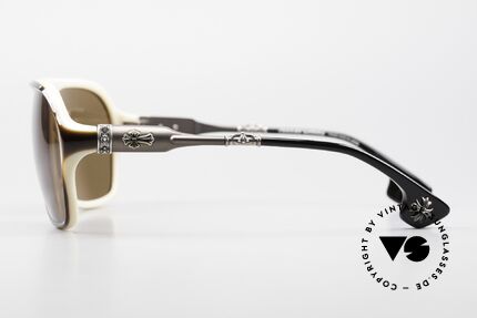 Chrome Hearts Box Lunch Rockstar Sunglasses Unisex, with the signature Chrome Hearts symbol (cross), Made for Men and Women