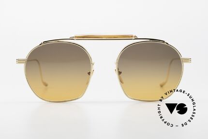 Jacques Marie Mage Victorio Gold Plated Titanium Frame, a tribute to the Apache fighter & chief "Victorio", Made for Men and Women