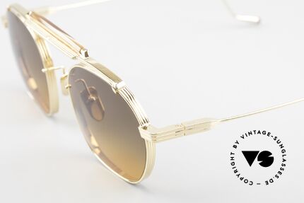 Jacques Marie Mage Victorio Gold Plated Titanium Frame, worldwide only 350 pieces in outstanding quality!, Made for Men and Women