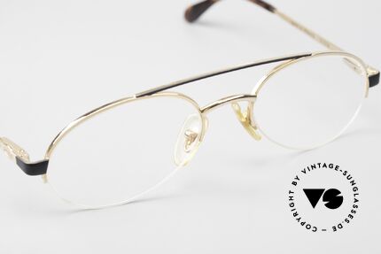 Bugatti 09211 Frame With Nylor Thread, semi rimless: lenses are held by a nylon thread, Made for Men