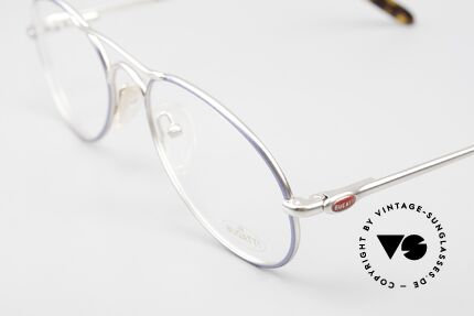 Bugatti 23488 Light Blue Metallic Silver, unworn (like all our rare vintage Bugatti eyewear), Made for Men
