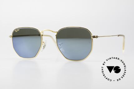 Ray Ban Classic Style III Blue Mirrored B&L Lenses Details