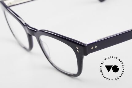 DITA Mann Striking Eyeglasses Navy-Blue, Hailey Bieber for example wore this DITA model, Made for Men and Women