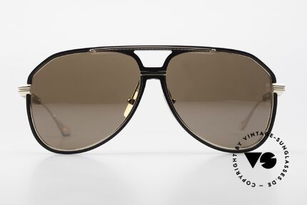 DITA Epiluxury 02 Limited Edition Pure Luxury, GOLD-plated metal in combination with black acetate, Made for Men
