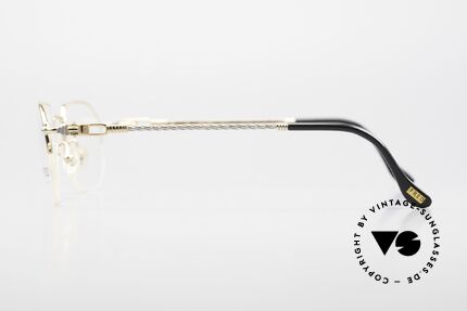 Fred Shetland Semi Rimless Luxury Frame, precious bicolor edition in size 51°20 (medium size), Made for Men