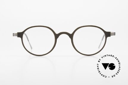 Lindberg 1013 Acetanium Round Designer Specs Panto, designer eyeglass-frame for women and men likewise, Made for Men and Women