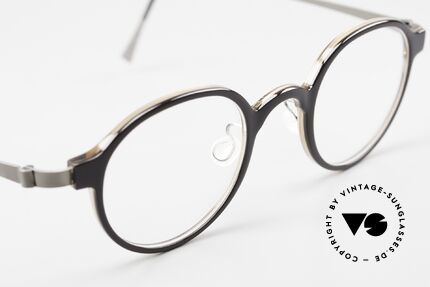 Lindberg 1013 Acetanium Designer Specs Panto Round, simply timeless, stylish & innovative: grade 'vintage', Made for Men and Women