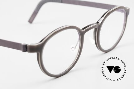 Lindberg 1014 Acetanium Round Designer Specs Panto, simply timeless, stylish & innovative: grade 'vintage', Made for Men and Women