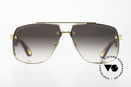 Maybach The King II Men's XL Luxury Shades 24kt, XL luxury men's sunglasses in 24 carat yellow gold, Made for Men