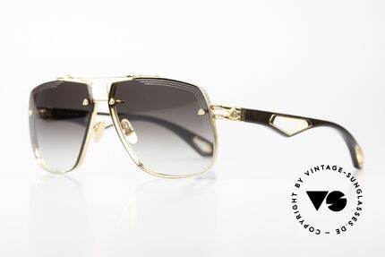Maybach The King II Men's XL Luxury Shades 24kt, made of only the finest materials; made in Germany, Made for Men