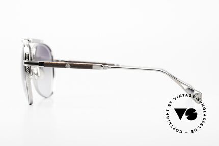Maybach The Observer I Aviator Ruthenium Ebony, inspired by the world famous automobile interior, Made for Men