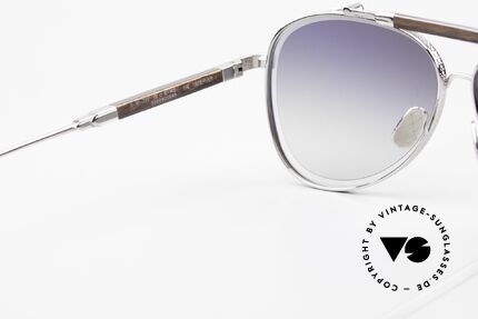 Maybach The Observer I Aviator Ruthenium Ebony, Size: large, Made for Men