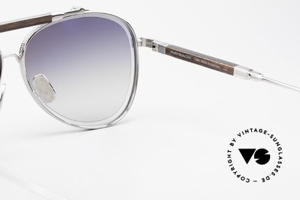 Maybach The Observer I Aviator Ruthenium Ebony, Size: large, Made for Men