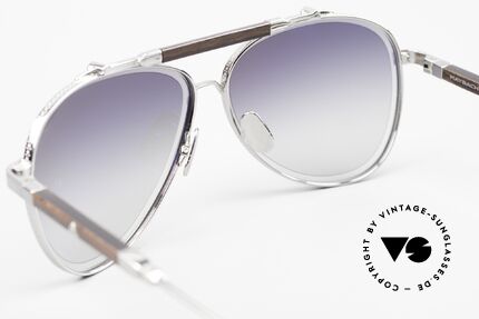 Maybach The Observer I Aviator Ruthenium Ebony, Size: large, Made for Men