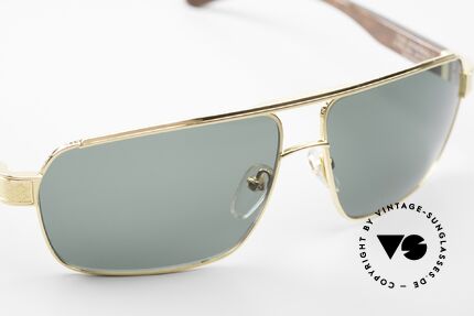 Maybach The Admiral I 24kt Yellow Gold Wood Frame, Size: large, Made for Men