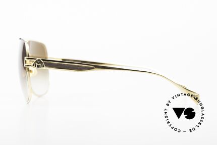 Maybach The Player I 24kt Gold Plated Titanium Wood, with ZEISS anti-reflective sun lenses (only the best), Made for Men