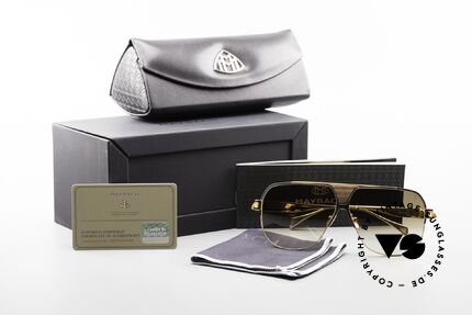 Maybach The Player I 24kt Gold Plated Titanium Wood, Size: large, Made for Men