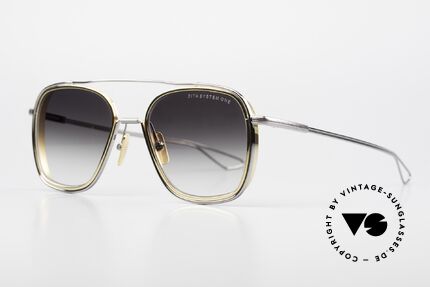 DITA System One Men's Shades Navigator Style, costly palladium-plated & yellow-gold luxury frame, Made for Men