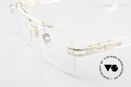 DITA Grand-Evo Rx Men's Frame Rimless Crystal, gold-plated titanium components & crystal temples, Made for Men