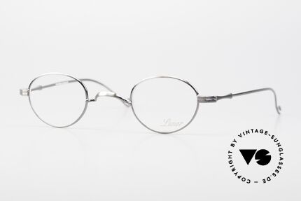 Lunor II 03 XS Eyeglasses Antique Silver Details
