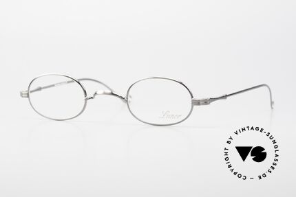 Lunor II 08 Oval Frame Antique Silver AS Details