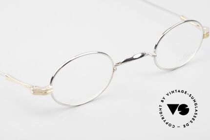 Lunor II 04 Oval Frame Limited Bicolor, unworn single item (for all lovers of quality), true rarity, Made for Men and Women