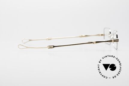 Lunor I 13 Telescopic Square Eyeglasses Bicolor, unworn LUNOR single piece (true vintage RARITY!), Made for Men and Women
