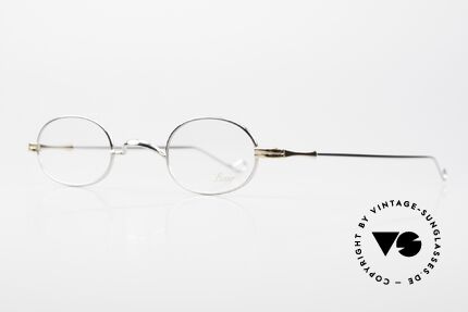 Lunor II 08 Oval Frame Limited Bicolor, noble 90's reading specs; really still 'made in Germany', Made for Men and Women