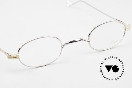Lunor II 08 Oval Frame Limited Bicolor, NO RETRO EYEGLASSES; but a luxury vintage ORIGINAL, Made for Men and Women