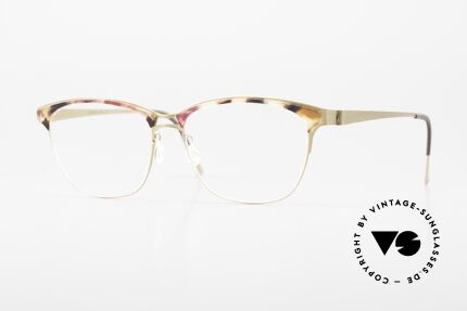 Lindberg 9847 Strip Titanium Women's Glasses Combi Frame Details