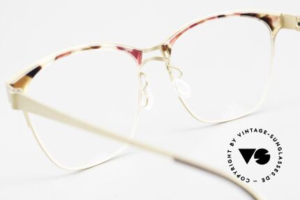 Lindberg 9847 Strip Titanium Women's Glasses Combi Frame, orig. DEMO lenses can be replaced with prescriptions, Made for Women