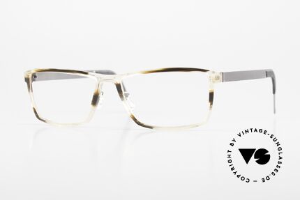 Lindberg 1245 Acetanium Men's Glasses Crystal Brown, Lindberg men's eyeglasses from the Acetanium series, Made for Men