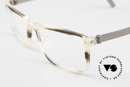 Lindberg 1245 Acetanium Men's Glasses Crystal Brown, multiple awards; deserves the predicate "VINTAGE"!, Made for Men