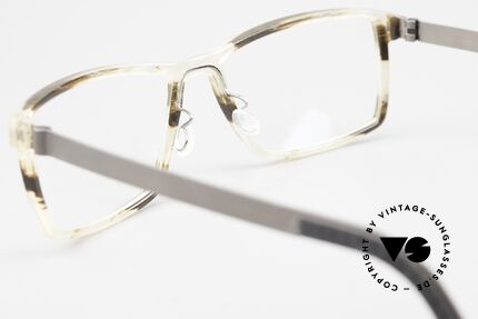 Lindberg 1245 Acetanium Men's Glasses Crystal Brown, this quality frame can of course be glazed as desired, Made for Men