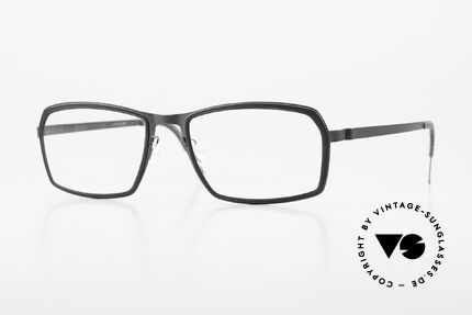 Lindberg 9715 Strip Titanium Men's Eyeglasses Wide Frame Details
