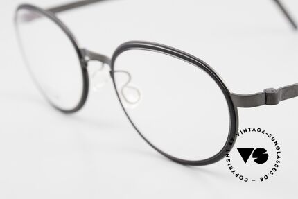 Lindberg 9720 Strip Titanium Glasses Ladies & Gents Oval, can already be described as VINTAGE LINDBERG today, Made for Men and Women