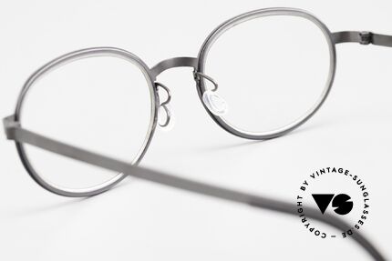 Lindberg 9720 Strip Titanium Glasses Oval Ladies & Gents, orig. DEMO lenses can be replaced with prescriptions, Made for Men and Women