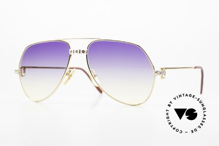 Cartier Vendome Santos - M Purple To Yellow Gradient Details