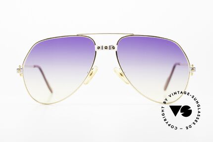 Cartier Vendome Santos - M Purple To Yellow Gradient, Vendome = the most famous eyewear design by CARTIER, Made for Men and Women